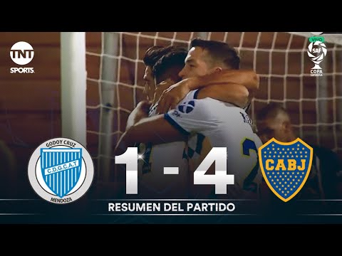 Resumen de Godoy Cruz vs Boca Juniors (1-4) | Zona 1 | Fecha 1 - Copa Superliga 2020