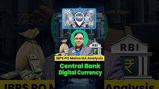No Minimum Balance Required in RBI CBDC | Central Bank Digital Currency | IBPS PO MAINS GA ANALYSIS