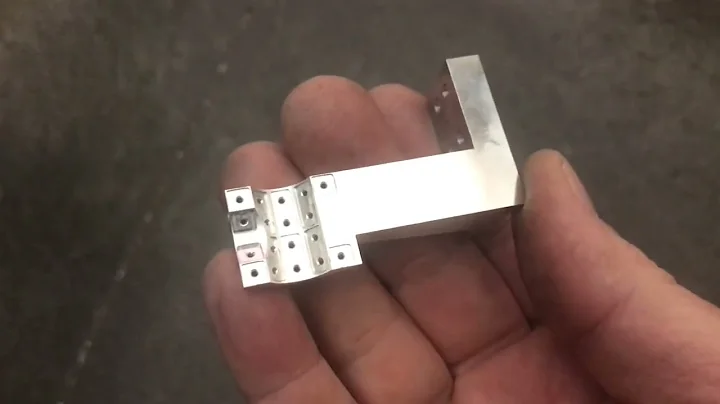 Crazy 5 axis indexing on the Haas HRT160