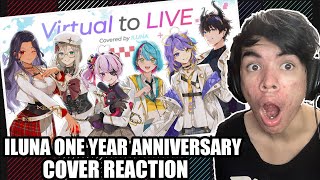 Happy ILUNA One Year Anniversary! Virtual to LIVE 【ILUNA VERSION Nijisanji Reaction