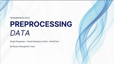 Praproses Data