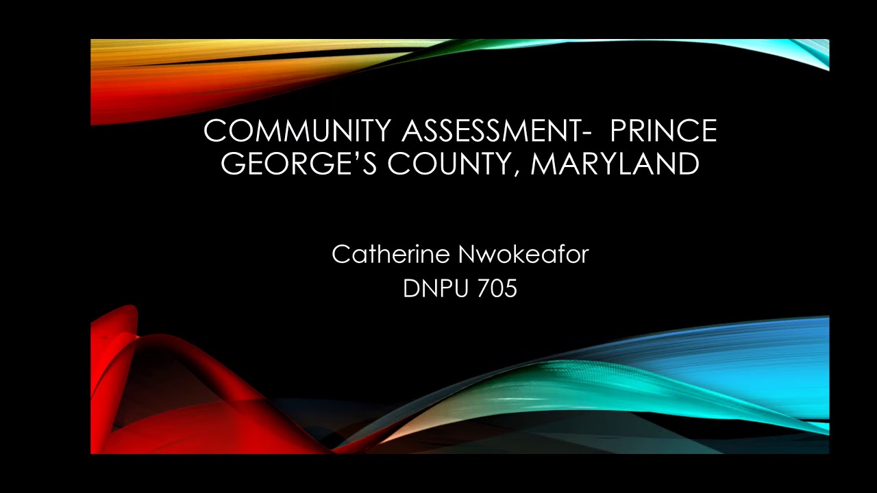 Community Assessment Prince County YouTube
