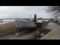 Заброшенный пароход "Астраханский Титаник". Abandoned ship "Astrakhan Titanic"