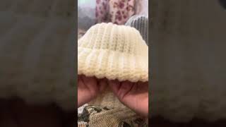 картинка: Шапка крючком с шарфом!