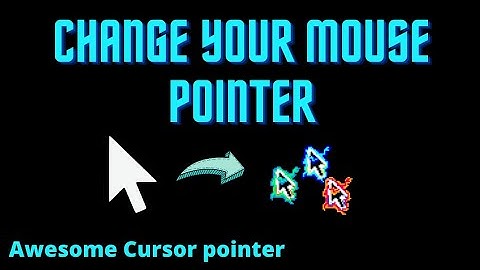 How to Change Mouse Cursor on Windows 7/8/10 | How to Change Cursor Pointer | Animated Mouse Pointer