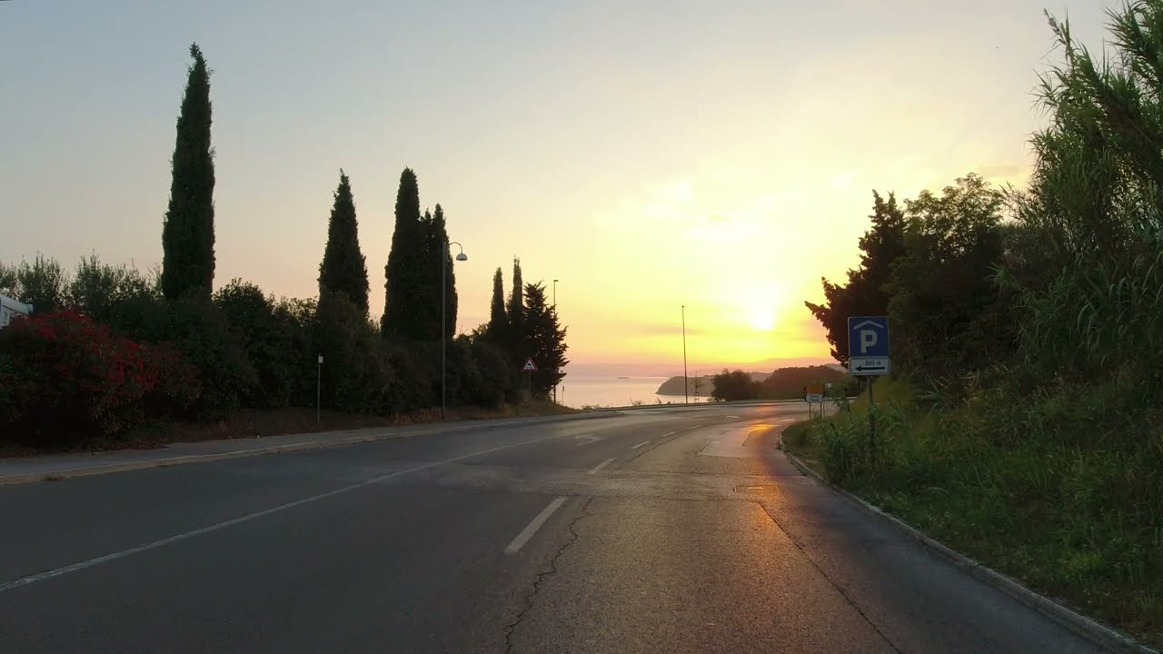 Seaside Morning Drive - Portorož, Slovenia