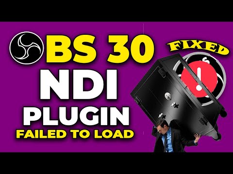 🆕 OBS Studio v30 NDI Not Showing "FIXED" | Install This Instead!