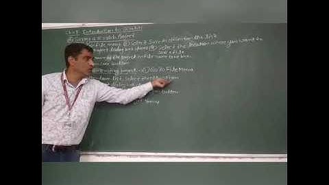 Class 3 Computer Ch  8 Part 3Video