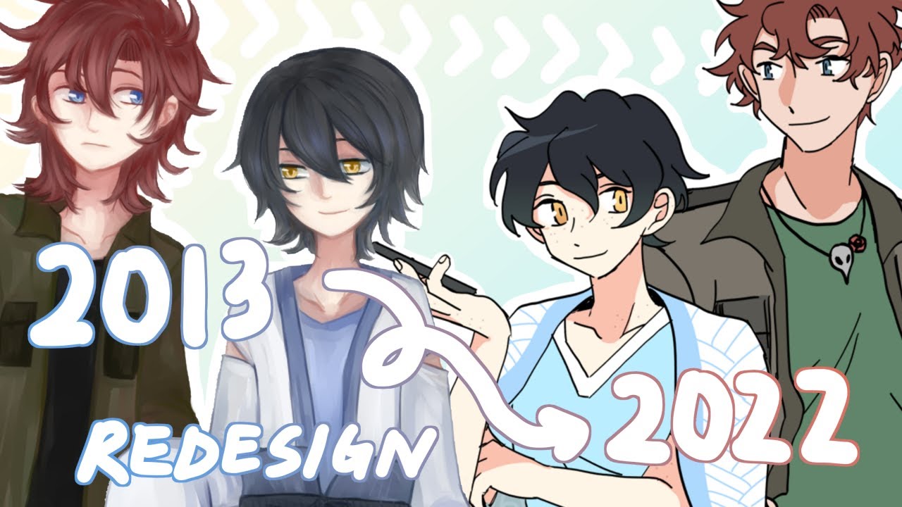 old oc redesign | medibang speedpaint - YouTube