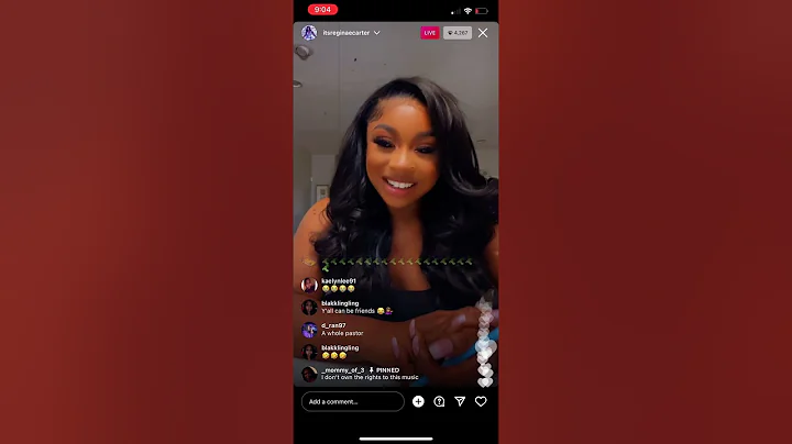 Reginae Carter Blushes as a Fan Sings to her, Tale...