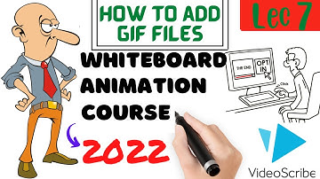How To Add GIF File In Videoscribe