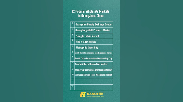 One Breath Challenge 12 must know wholesale markets in Guangzhou,China Part 3 #rangbuy #chinafactory