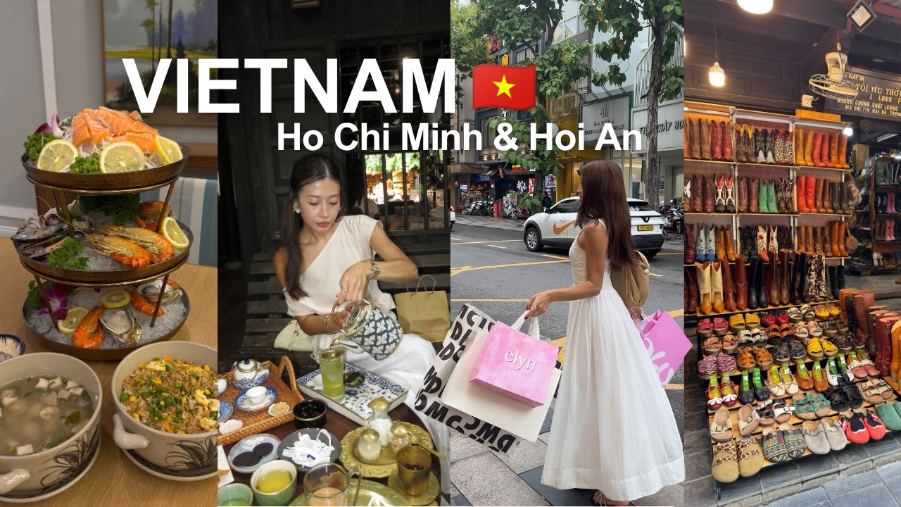 4 Days in Vietnam 🇻🇳 shopping, hidden gems & the BEST food | Ho Chi Minh + Hoi An
