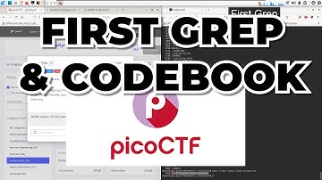 First Grep and Codebook (picoCTF Walk-through)