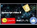 javascript 8