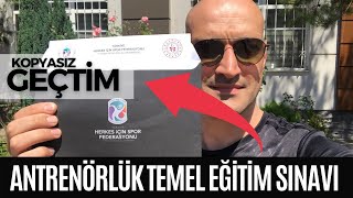 Antrenör Temel Eğitim Sınavı 2 Kademe