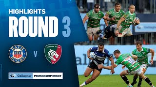 Bath v Leicester - HIGHLIGHTS | Late Drama at the Rec! | Gallagher Premiership 2023/24