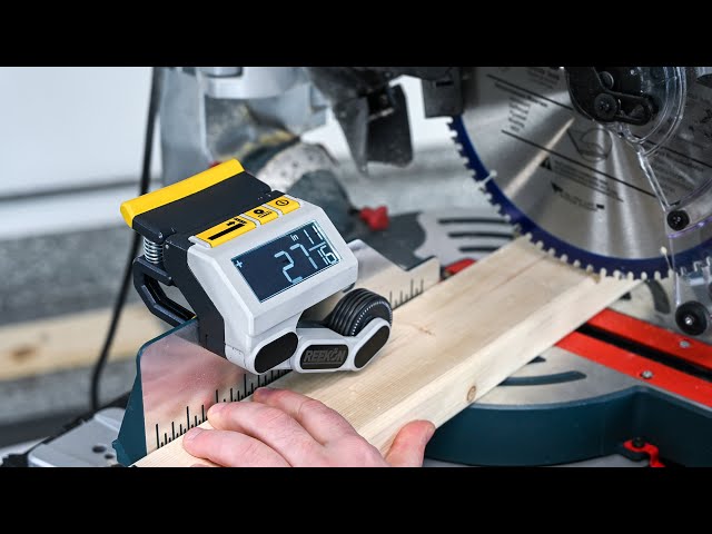 REEKON M1 Caliber Measuring Tool for Miter Saws – Eliminates Need to  Measure & Mark Materials, Reduces Cut Time and Increases Safety, Measures  Flat & Round Materials: : Tools & Home Improvement