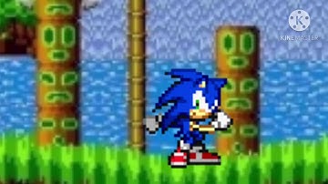 sonic kinemaster sprite test animation
