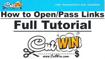 How to open cutwin.com links | In Smartphone & Desktop [Full Tutorial]