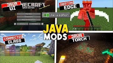 3 Mod Turn Your Mcpe Into Java Edition || Best Mod To Convert Minecraft Pe Into Java Edition