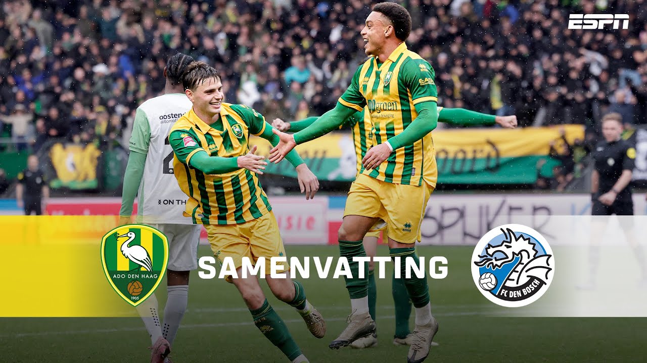 WERELDKAMPIOEN BOUMASSAOUDI is TERUG, VLAK maakt zijn ZESDE  GOAL | Samenvatting ADO - FC Den Bosch