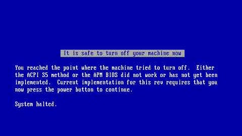 Windows “It’s now safe to turn off your computer” Screens (UPDATED EDITION)