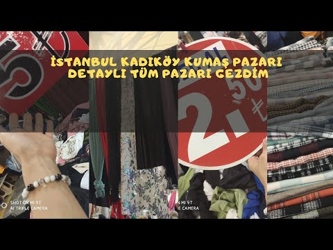 İstanbul Kadıköy Kumaş Pazarına Nasıl Gidilir?Bu video ile tüm kumaş pazarını gezmiş olacaksınız🤗