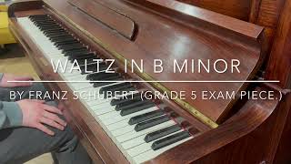 Waltz In B Minor - Franz Schubert Grade 5 Piano - Section B.