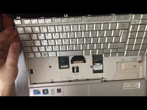 Toshiba Satellite L500 1WR Разбор,чистка
