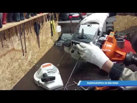 Мотобур штиль 360 ремонт тросика газа, чистка карбюратора - YouTube
