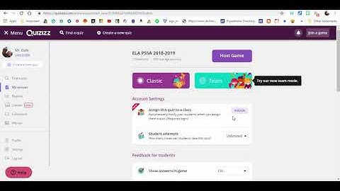 Quizizz Classes. Organize your students, assign quizzes easily and sort your reports by class