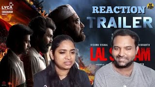 Lal Salaam Official Trailer Reaction | SuperStar Rajinikanth  | Aishwarya | AR Rahman | Tamil Couple
