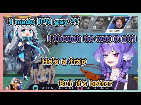 Selen thought Restia was a gril and Restia made IPN gay ?!【Selen Tatsuki | NijisanjiEN】