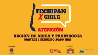 Fechipan X Chile  Región de Arica y Parinacota