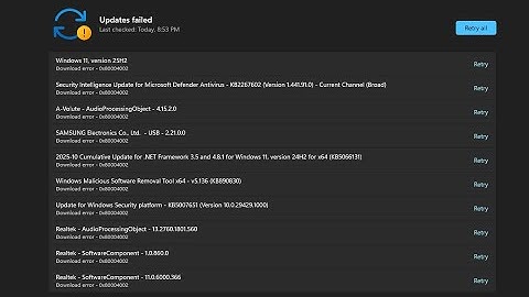 How to Fix Windows 11 Version 25H2 Not Installing Download Error 0x80004002
