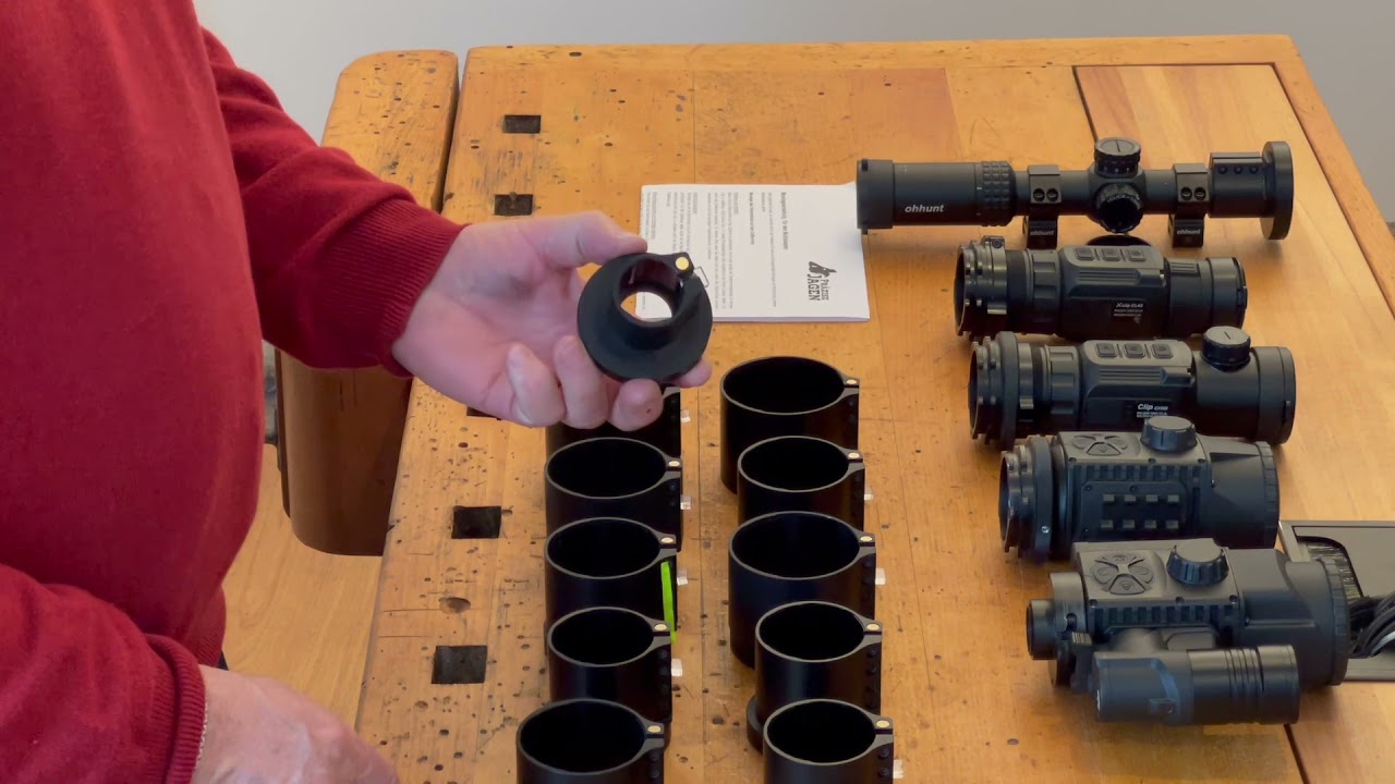 Multiadapter für Pulsar Krypton, Pulsar FN455, InfiRay CH50,  und HIKMicro Thunder