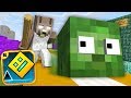 Monster School : GEOMETRY DASH GAME - Minecraft Animation