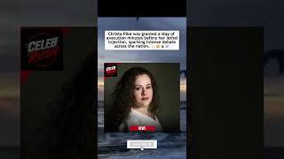 Christa Pike Granted Stay of Execution Minutes Before Lethal Injection ⚖️😳#shorts #fyp