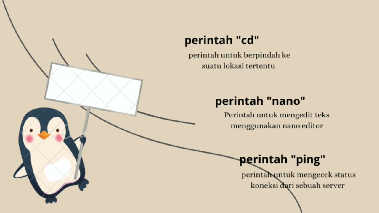 MEMBUAT TUGAS VIDEO BERTEMA " PERINTAH DASAR LINUX"