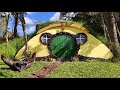 Hobbit house build