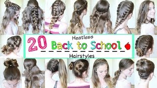 Back To School Heatless Hairstyles Videos Kansas City Comic Con