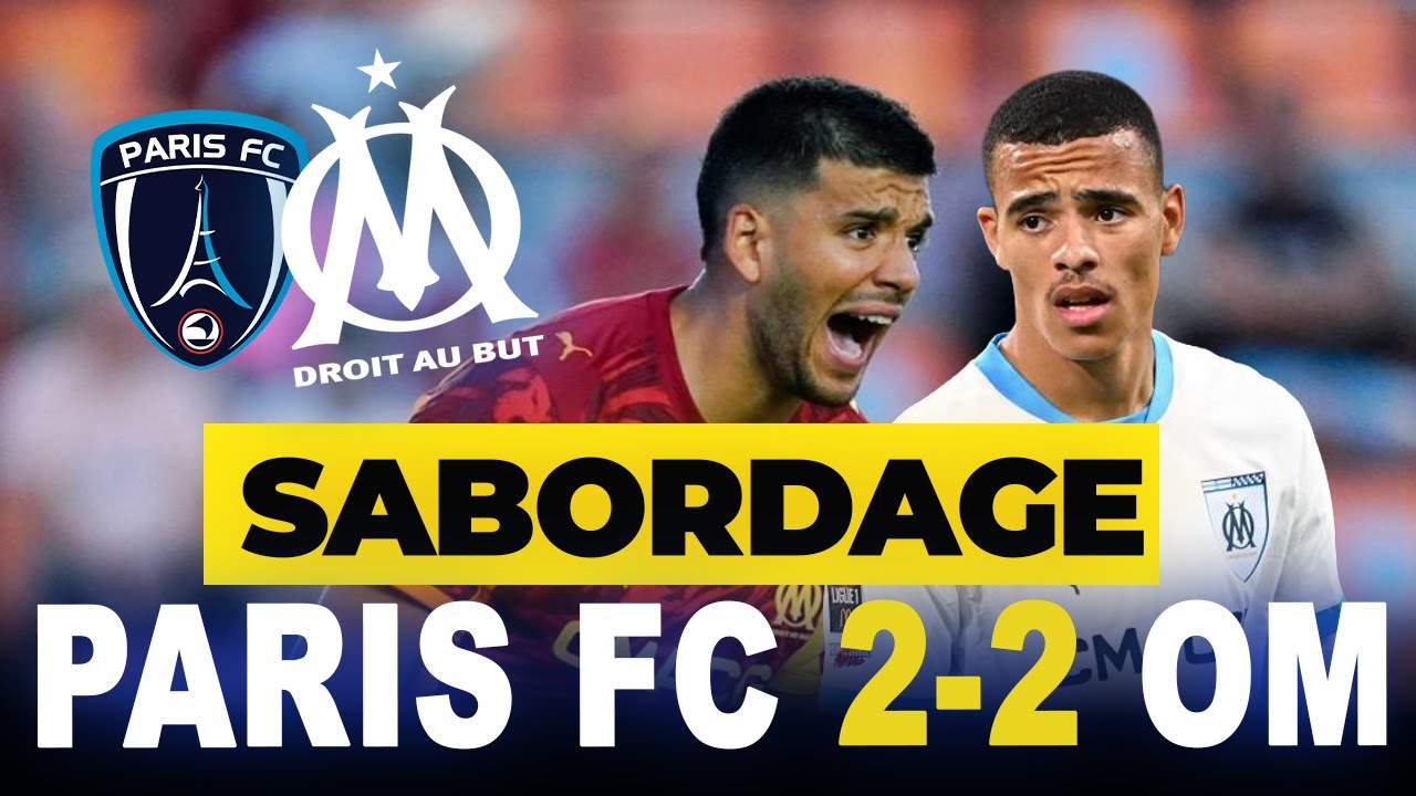 ❌❌ Paris FC - OM (2-2) : SABORDAGE !  DEBRIEF EN DIRECT AVEC  DANIEL COUSIN