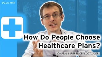 How Do People Choose Healthcare Plans?: Causal Inference Bootcamp