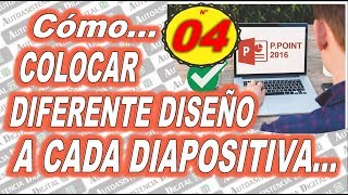 Como Colocar Diferente Diseño a Cada Diapositiva y Quitar Elementos ✔️ | Tips 04 | A.D. 😉