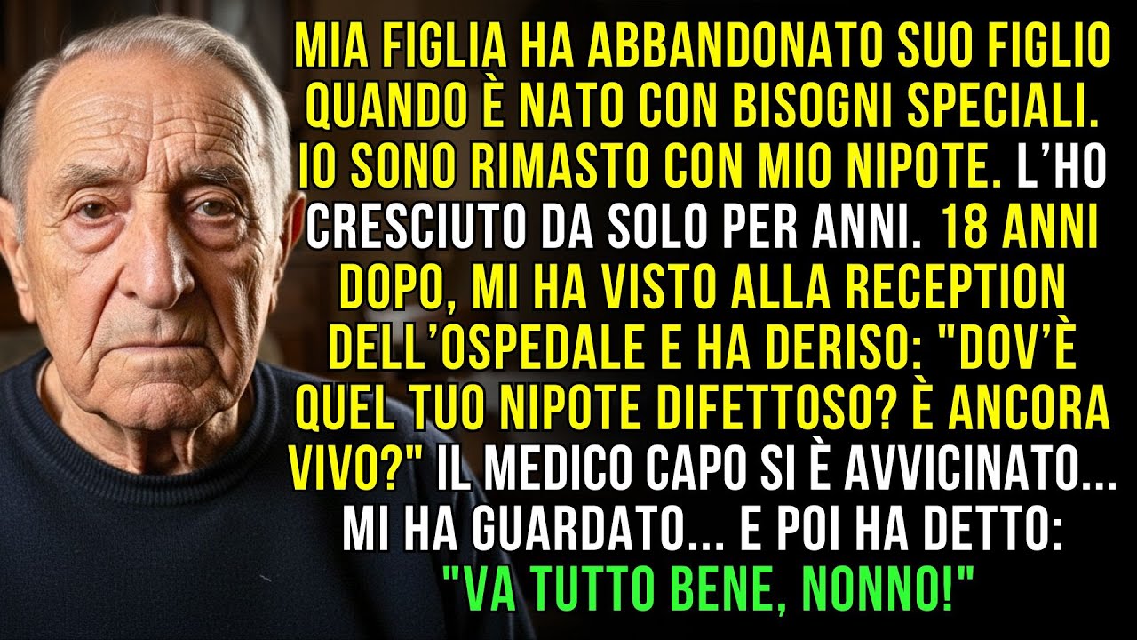 Mia figlia mi ha umiliato in ospedale: «Tuo nipote difettoso è ancora vivo?» Quello che accadde...