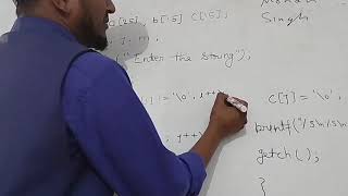 Split string in c languages