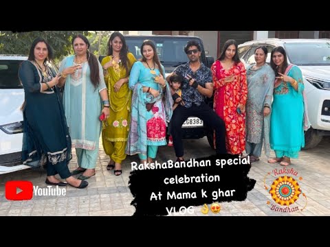 Mama Rakshaw Raksha Bandhan Mama K Ghar Pe - YouTube