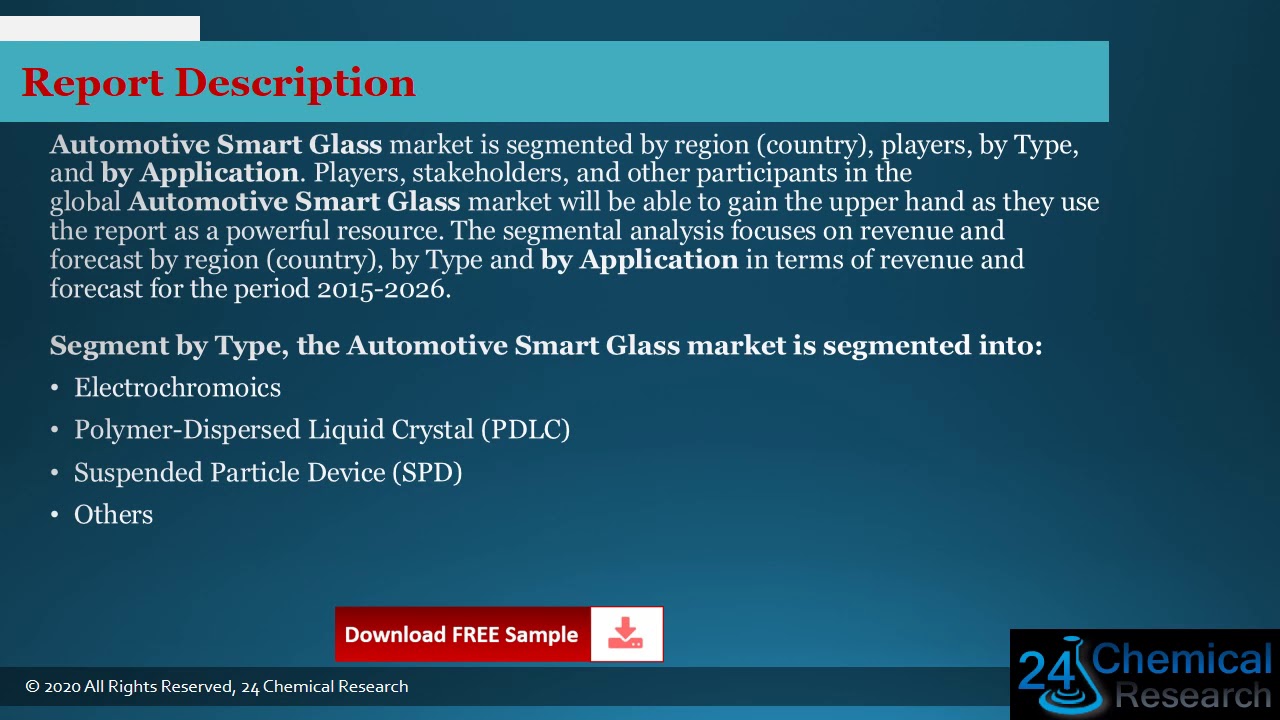 Global Automotive Smart Glass Market Insights, Forecast to 2026 YouTube