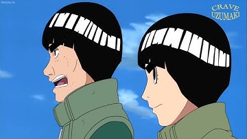 Kakashi and Guy sensei epic race English dub#Naruto#anime.
